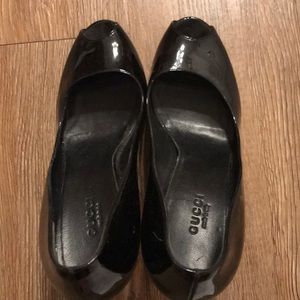 Gucci wedge peep toe